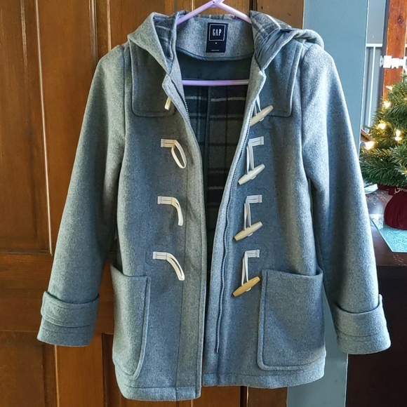 EUC Wool Blend Toggle Pea Coat XS - Picture 10 of 10